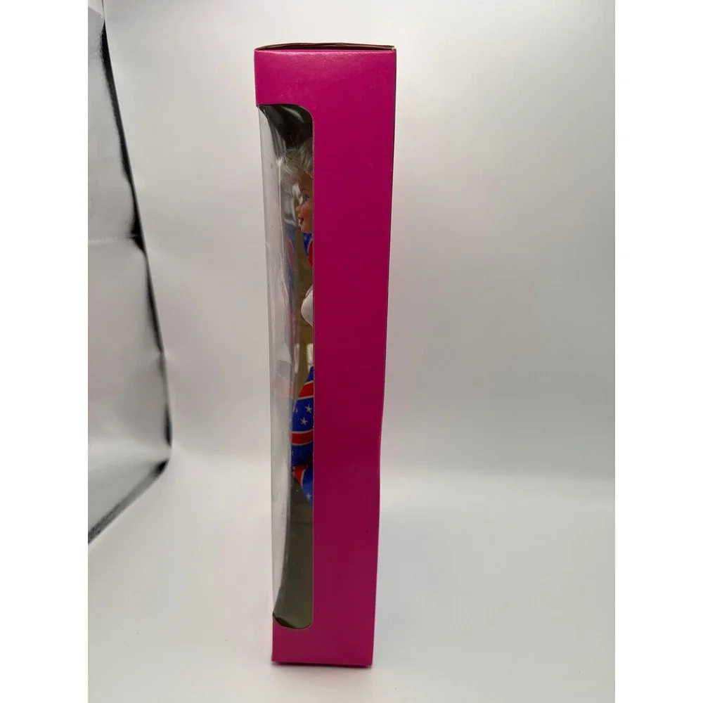 Mattel Olympic Gymnast Barbie Doll 1996 Atlanta Games 15123 NIB Tumbling Ring